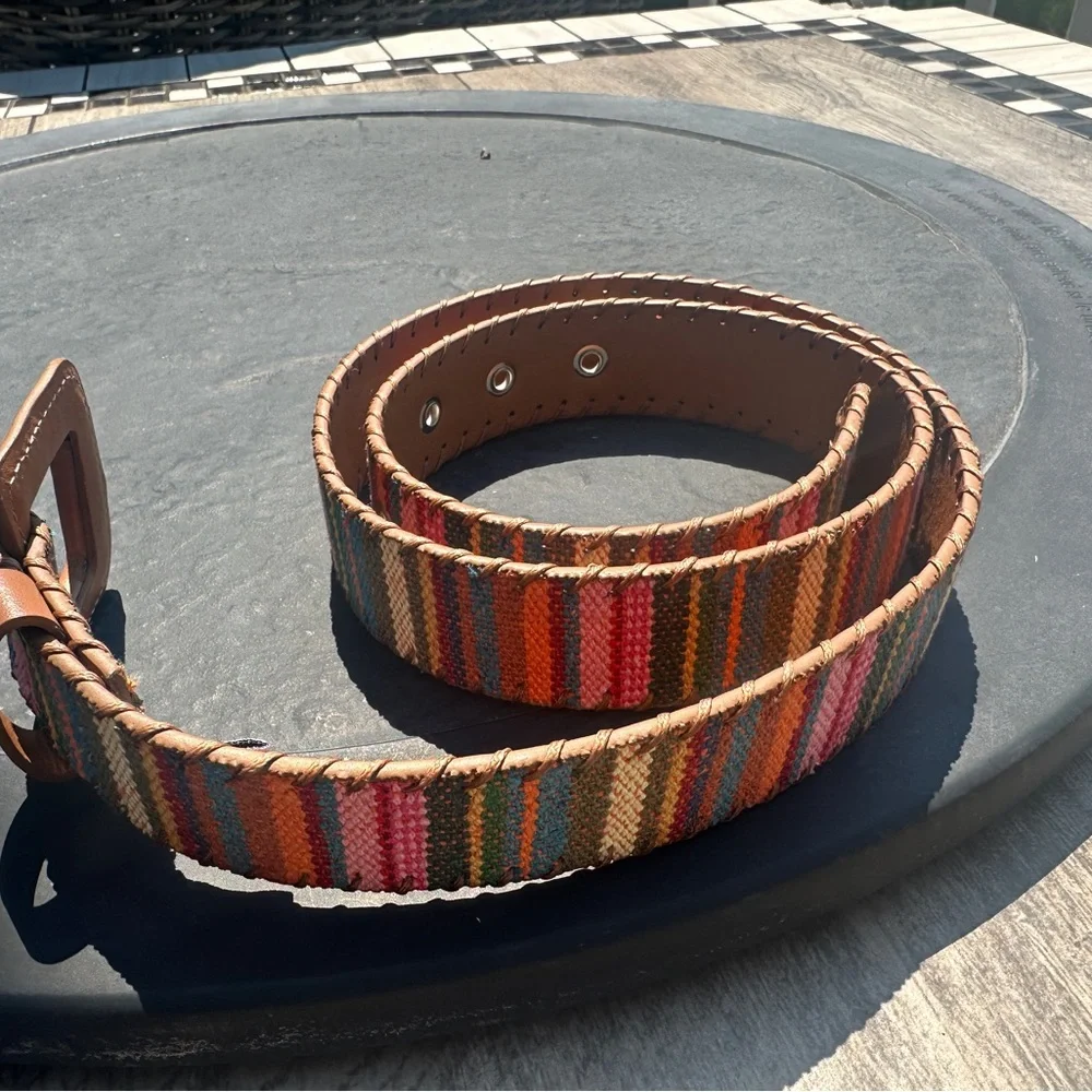 Multicolor Woven Belt - Picture 2 of 3